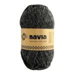 Navia Sock Yarn 503 Middels grå