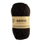 Navia Sock Yarn 505 Mørk brun