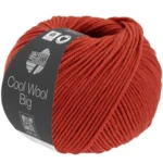 Cool Wool Big 1628 Rød melert