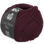 Lana Grossa Cool Wool Big 1044 Svart-rød