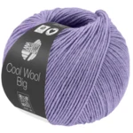 Lana Grossa Cool Wool Big 1698 Lilla melert