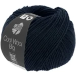 Cool Wool Big 1630 Sortblå melert