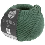 Lana Grossa Cool Wool Big 1004 Mosegrønn