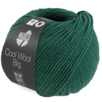Lana Grossa Cool Wool Big 1705 Mørkegrønn melert