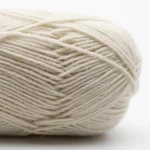 Kremke Soul Wool Edelweiss Alpaka 002 Bleket hvit