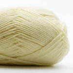 Kremke Soul Wool Edelweiss Alpaka 025 Blek gul