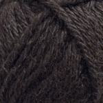 Svarta Fåret Soft Lama 028 Svart bønne