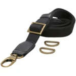 Go Handmade Skulderrem til Veske, 85-125 cm 22295 Svart/bronse