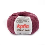 Katia Concept Merino Baby 078 Mørk lilla