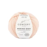 Katia Concept Merino Baby 081 Meget lys rose