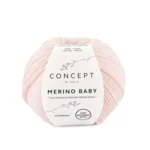 Katia Concept Merino Baby 007 Meget lys rose