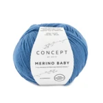 Katia Concept Merino Baby 044 Middelsblå