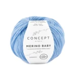 Katia Concept Merino Baby 041 Lyseblå
