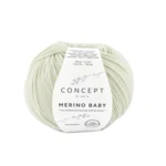 Katia Concept Merino Baby 155 Hvitlig grønn