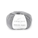 Katia Concept Merino Baby 161 Mellomgrå