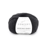 Katia Concept Merino Baby 162 Mørkegrå