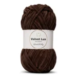LindeHobby Velvet Lux 48 Sjokoladebrun
