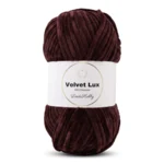 LindeHobby Velvet Lux 57 Mørk plomme