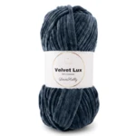 LindeHobby Velvet Lux 55 Stålblå