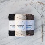 LindeHobby Macrame Lux, Knytegarn, 4 mm