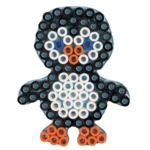 Hama Maxi Perleplate, gjennomsiktig - Penguin 8227