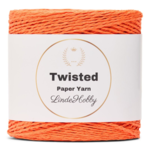 LindeHobby Twisted Paper Yarn 17 Oransje