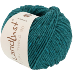 Lana Grossa Landlust Soft Tweed 90 30 Petrolgrønn melert