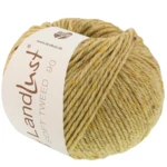 Lana Grossa Landlust Soft Tweed 90 34 Grønnbeige melert