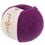 Lana Grossa Landlust Soft Tweed 180 133 Fiolett melert