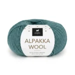 Du Store Alpakka Wool 516 Mørk sjøgrønn
