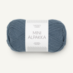 Sandnes Mini Alpakka 6052 Jeansblå
