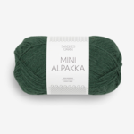 Sandnes Mini Alpakka 8581 Dyp skoggrøn