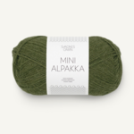 Sandnes Mini Alpakka 9573 Mosegrønn