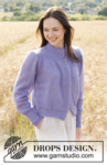 250-30 Violet Falls Cardigan by DROPS Design