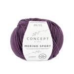 Katia Concept Merino Sport 023 Mørk lilla