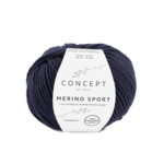 Katia Concept Merino Sport 005 Mørkeblå