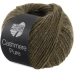 Lana Grossa Cashmere Pure 32 Mørk oliven