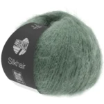 Lana Grossa Silkhair 127 Mosegrønn