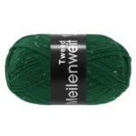 Lana Grossa Meilenweit 100 Tweed 183 Flaskegrønn