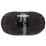 Lana Grossa Meilenweit 100 Tweed 186 Kullsvart