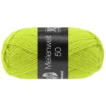 Lana Grossa Meilenweit 50 1425 Limegrønn