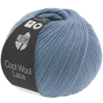 Lana Grossa Cool Wool Lace 02 Dueblå