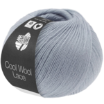 Lana Grossa Cool Wool Lace 62 Pastellblå