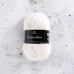 Svarta Fåret Brushed Alpaca 000 Naturlig Hvit