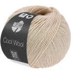 Lana Grossa Cool Wool Mélange 1507 Beige melert