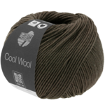 Lana Grossa Cool Wool Mélange 1429 Mørk oliven melert