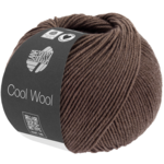 Lana Grossa Cool Wool Mélange 1435 Kaffebrun melert