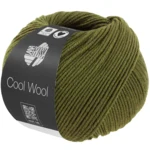 Lana Grossa Cool Wool Mélange 1506 Oliven melert