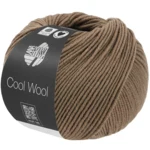 Lana Grossa Cool Wool Mélange 1508 Taupe melert