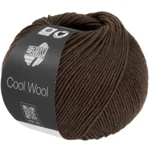 Lana Grossa Cool Wool Mélange 1509 Gråbrun melert